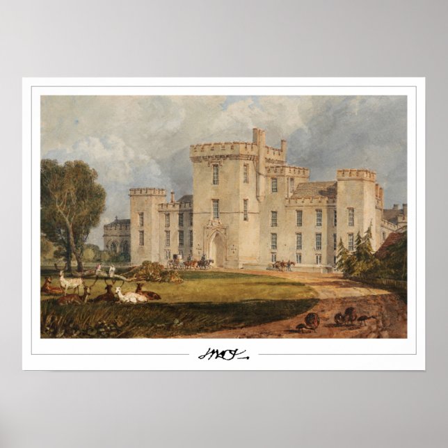 JMW Turner Zedign Art Poster #29-2 (Vorne)