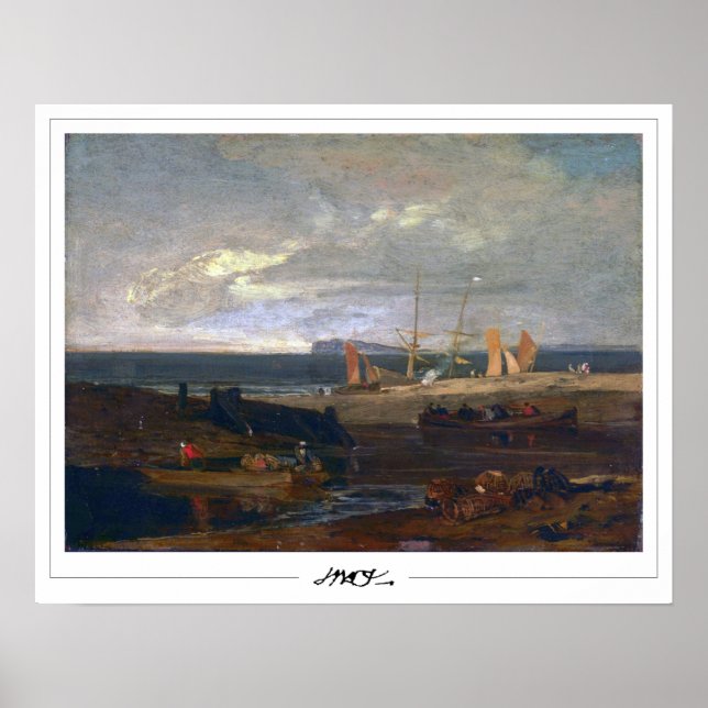 JMW Turner Zedign Art Poster #29-3 (Vorne)