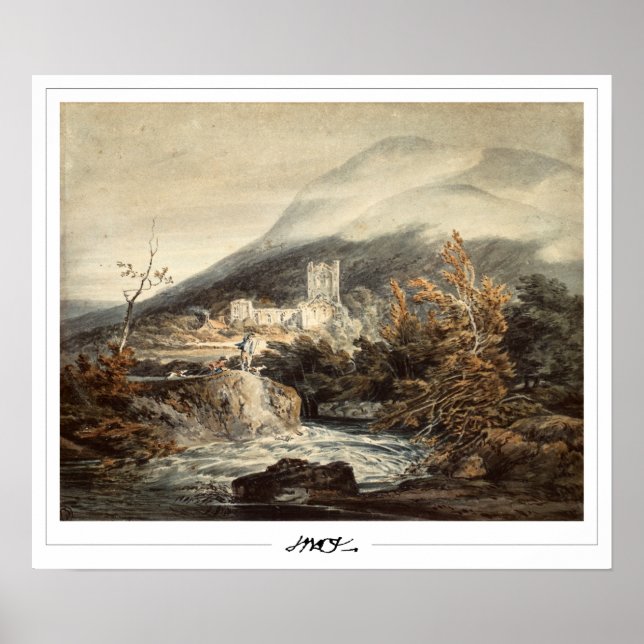 JMW Turner Zedign Art Poster #2-3 (Vorne)