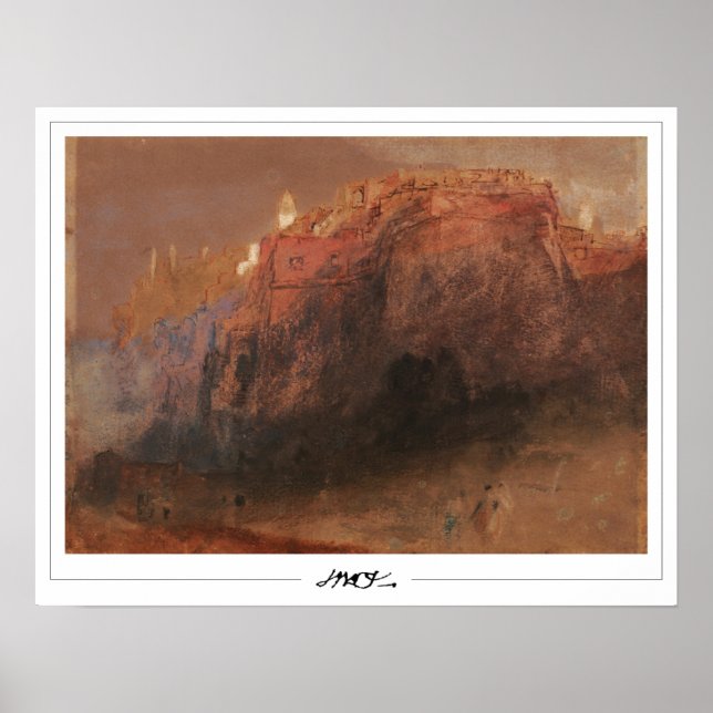 JMW Turner Zedign Art Poster #30-2 (Vorne)