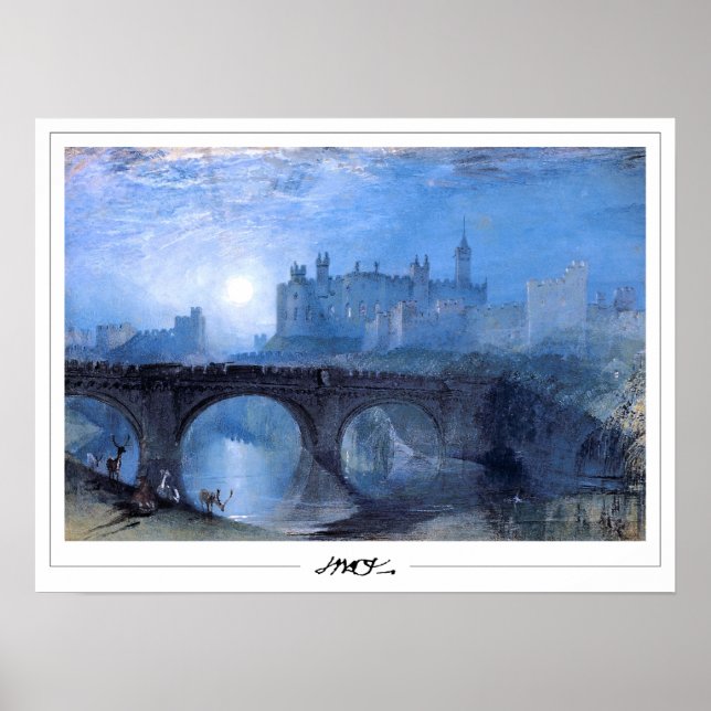 JMW Turner Zedign Art Poster #48 (Vorne)