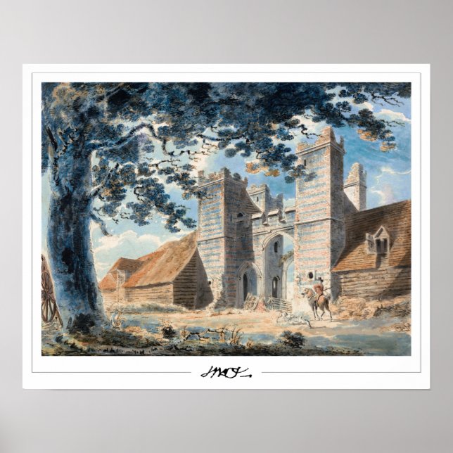JMW Turner Zedign Art Poster #4-3 (Vorne)