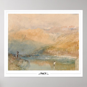 JMW Turner Zedign Kunstposter #467-2 Poster