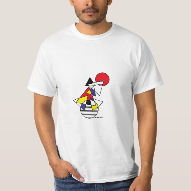 jnf mondrian clown style T-Shirt (Vorderseite)