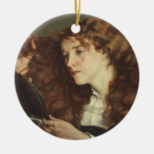 Jo, die schöne Ire Keramikornament