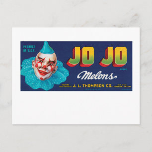JO JO Melonen Postkarte