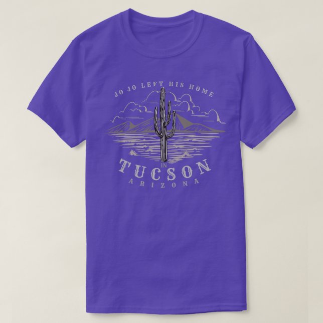 Jo Jo verließ seine Zuhause in Tucson Arizona Vint T-Shirt (Design vorne)