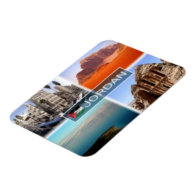 JO Jordan - Amman - Magnet (Linke Seite)