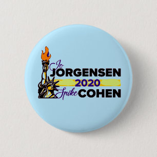 Jo Jorgensen / Spike Cohen 2020 Button