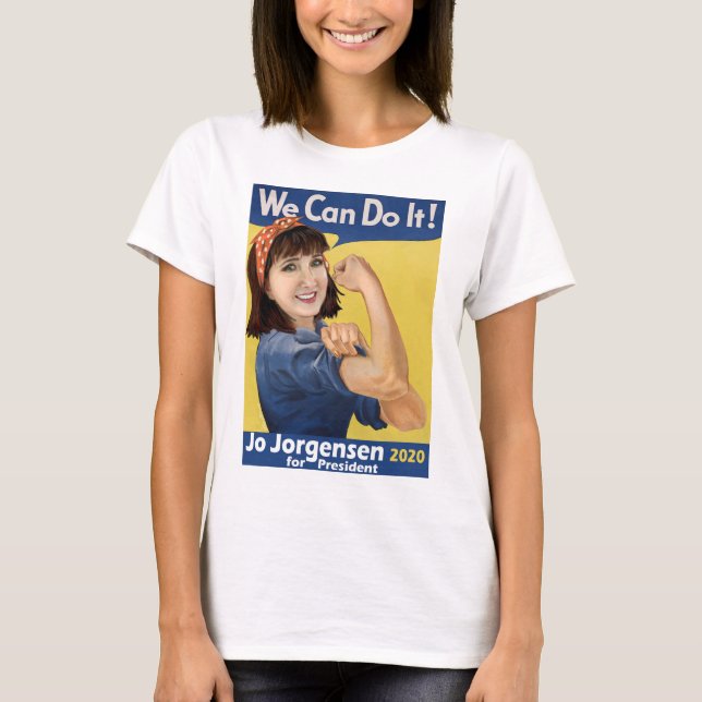 'Jo-sie the Riveter' Fundraiser-T - Shirt (Vorderseite)