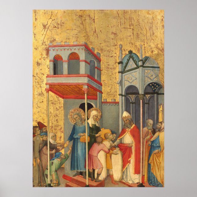 Joachim & Anna - Andrea di Bartolo Fine Art Poster (Vorne)