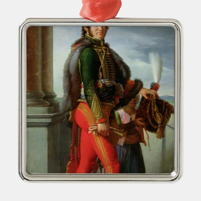 Joachim Murat 1801 Silbernes Ornament (Vorne)