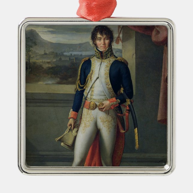 Joachim Murat Silbernes Ornament (Vorne)