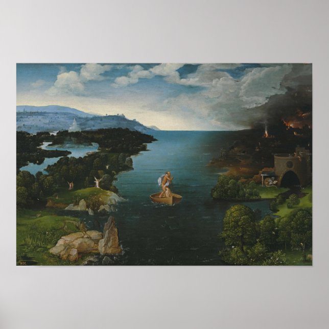 Joachim Patinir Art Poster (Vorne)