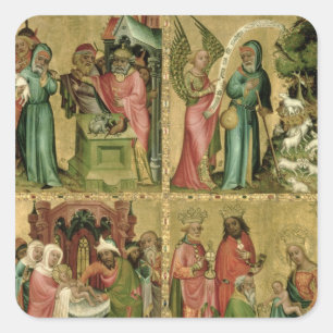 Joachim's Oprifice Quadratischer Aufkleber