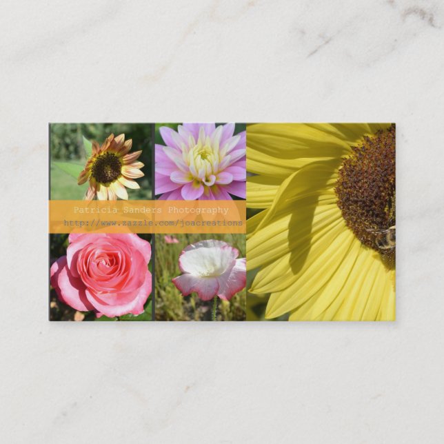 Joacreations Website-Karte Visitenkarte (Vorderseite)