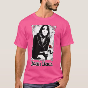 Joan Baez Retro Ästhetik T-Shirt