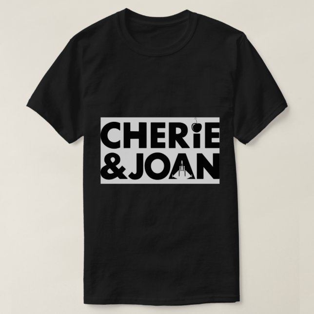 Joan Jett Cherie Currie - The Runaways T-Shirt (Design vorne)