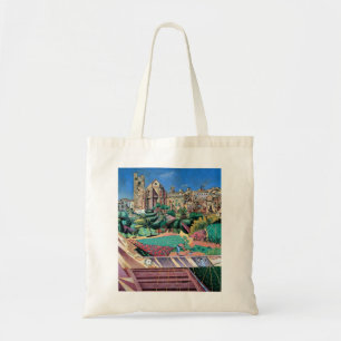 Joan Miro Church and Village at Mont-roig del Camp Tragetasche