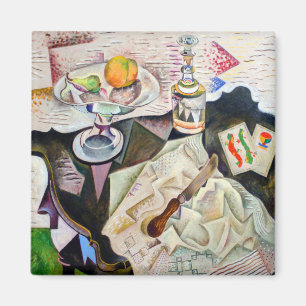 Joan Miro Spanish Playing Cards Magnet