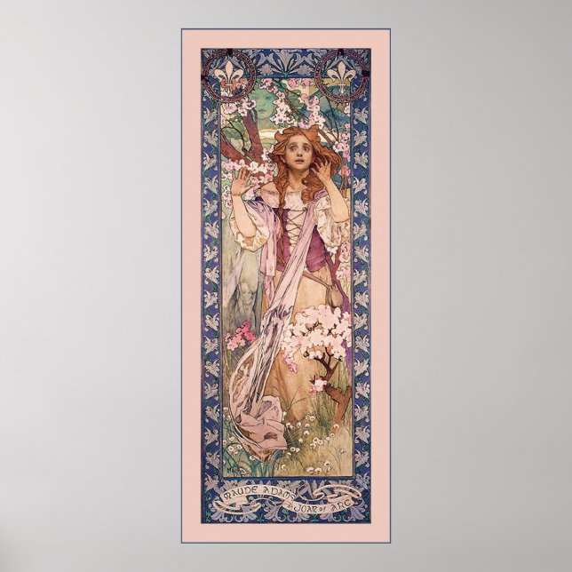 Joan of Arc ~ Alphonse Mucha Poster (Vorne)