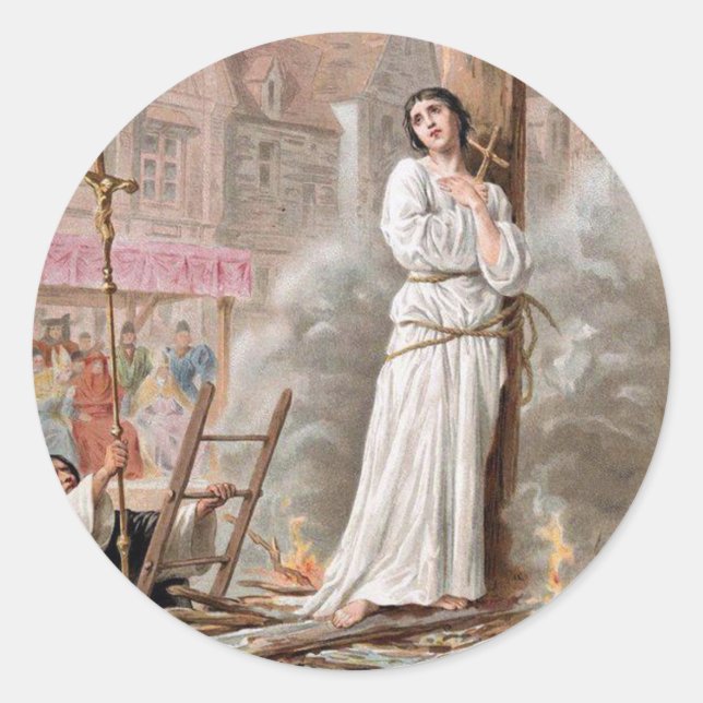 Joan of Arc Aufkleber (Vorderseite)