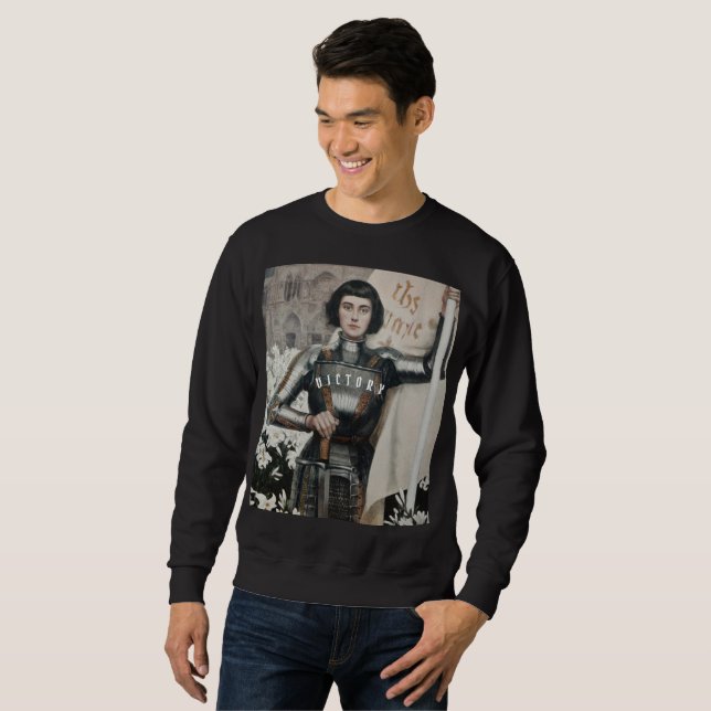  "Joan of Arc" Black Sweatshirt  (Vorne ganz)