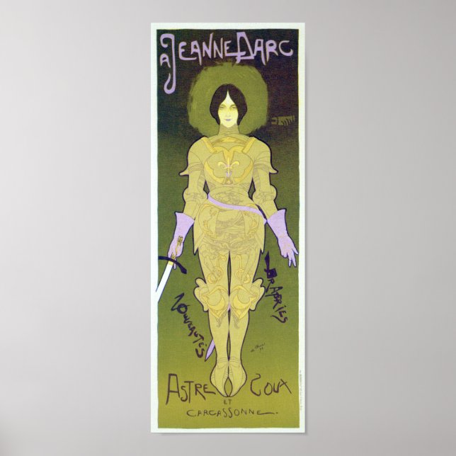 Joan of Arc Costumes Advertising Poster (Vorne)
