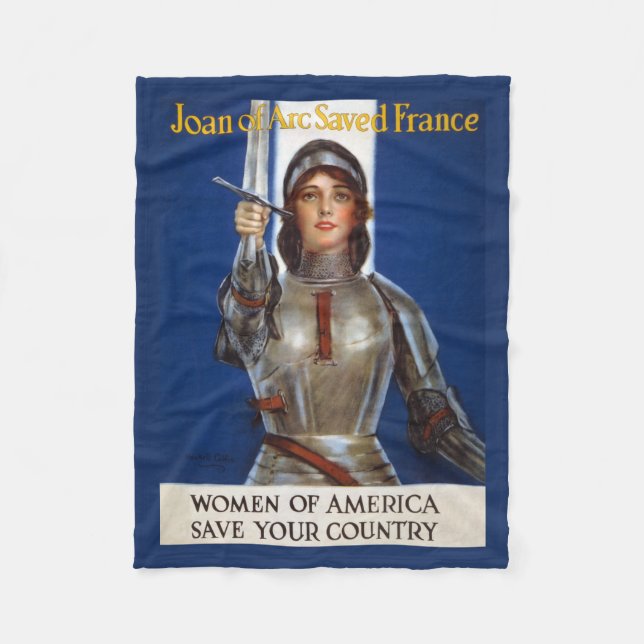 Joan of Arc: Das Dienstmädchen Orleans, Ritter Her Fleecedecke (Vorderseite)