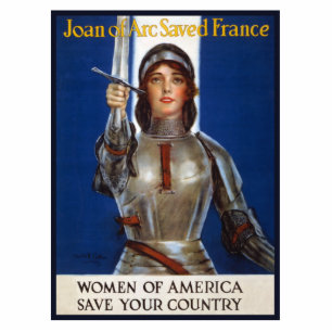 Joan of Arc: Das Dienstmädchen Orleans, Ritter Her Fotoskulptur Magnet