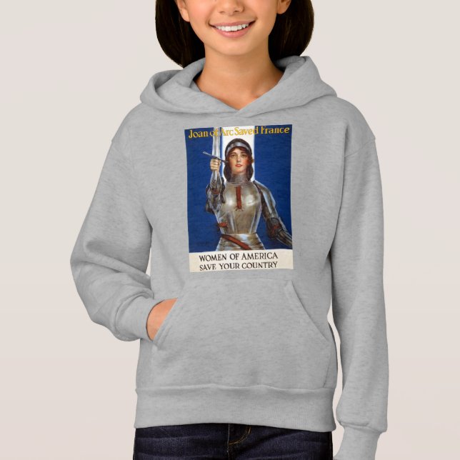 Joan of Arc: Das Dienstmädchen Orleans, Ritter Her Hoodie (Vorderseite)