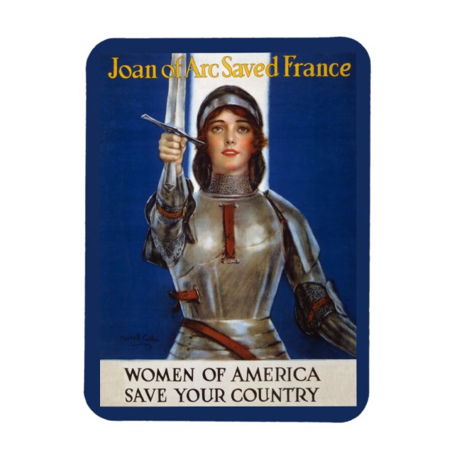Joan of Arc: Das Dienstmädchen Orleans, Ritter Her Magnet (Vertikal)