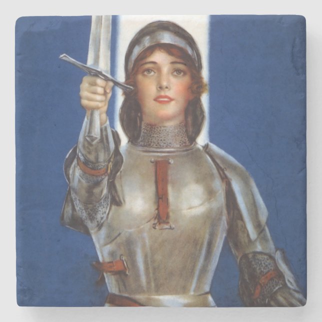 Joan of Arc: Das Dienstmädchen Orleans, Ritter Her Steinuntersetzer (Vorderseite)