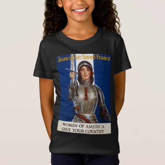 Joan of Arc: Das Dienstmädchen Orleans, Ritter Her T-Shirt (Vorderseite)