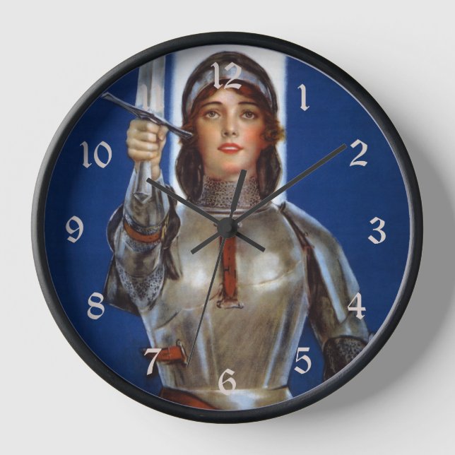 Joan of Arc: Das Dienstmädchen Orleans, Ritter Her Uhr (Vorderseite)