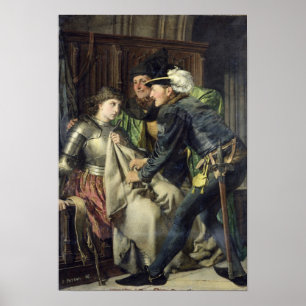 Joan of Arc Insulted in Prison, 1866 Poster