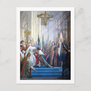 Joan of Arc, Panthéon de Paris Vintag Postkarte