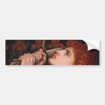 Joan of Arc (Portrait) (von Dante Gabriel Rossetti