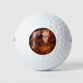 Joan of Arc (Portrait) (von Dante Gabriel Rossetti Golfball