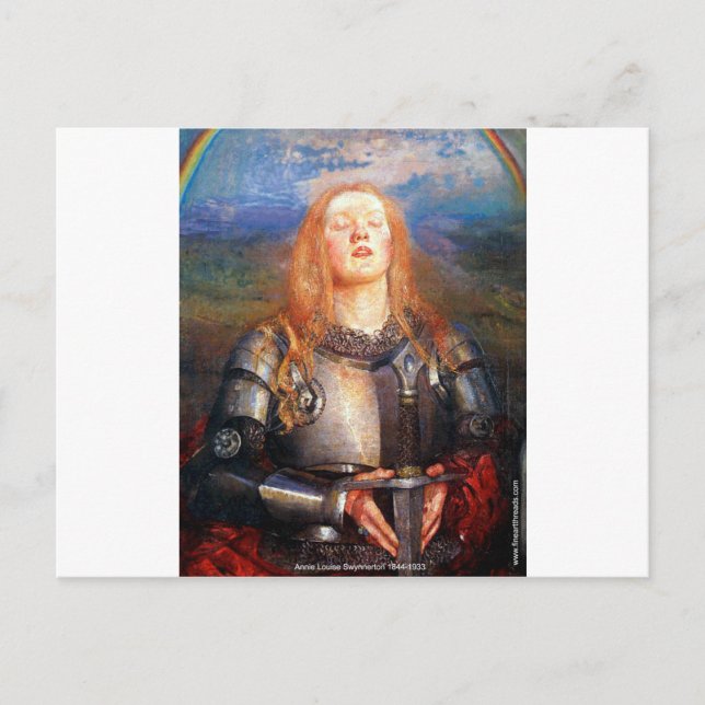 Joan of Arc Postkarte (Vorderseite)