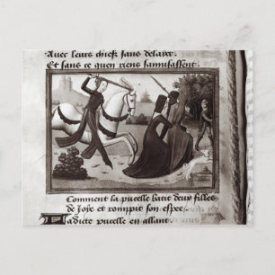 Joan of Arc Postkarte