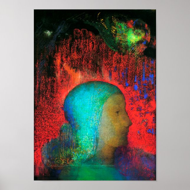 Joan of Arc, Redon Poster (Vorne)