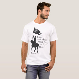 Joan of Arc Silhouette Ich bin nicht unsicher Zita T-Shirt