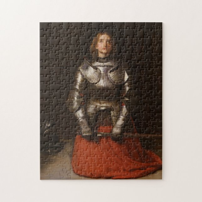 Joan of Arc (von John Everett Millais) Puzzle (Vertikal)