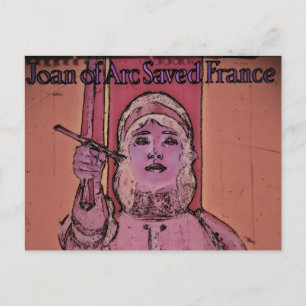 Joan of Arc WWII Buy Bonds Postkarte
