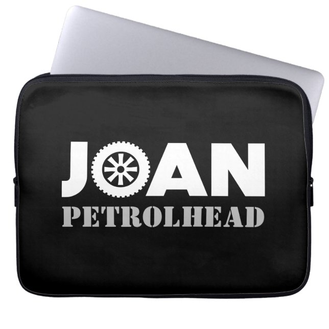 Joan Petrolhead Laptopschutzhülle (Vorderseite)