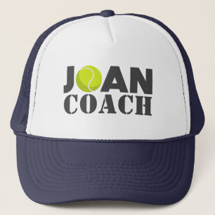Joan Tennis Coach Trucker Hat Truckerkappe