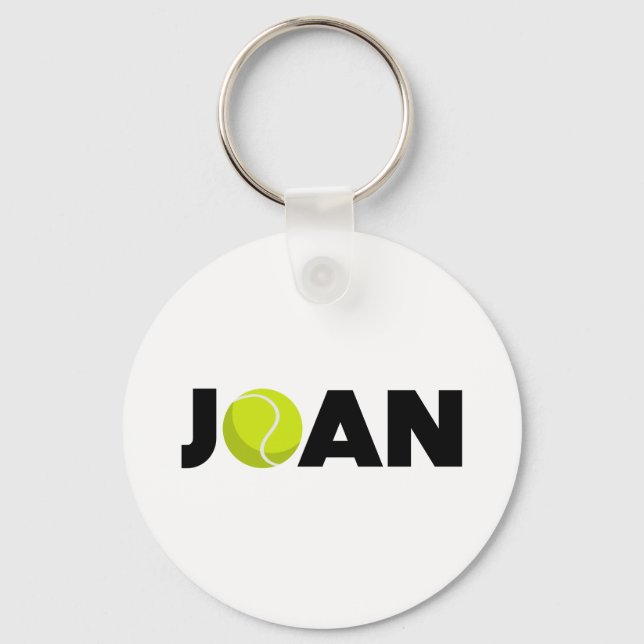 Joan Tennis Schlüsselanhänger (Vorderseite)