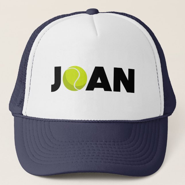 Joan Tennis Trucker Hat Truckerkappe (Vorderseite)