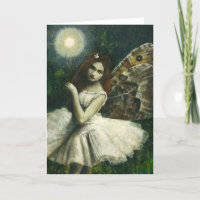Joan The Wad Lucky Piskie Greetings Card